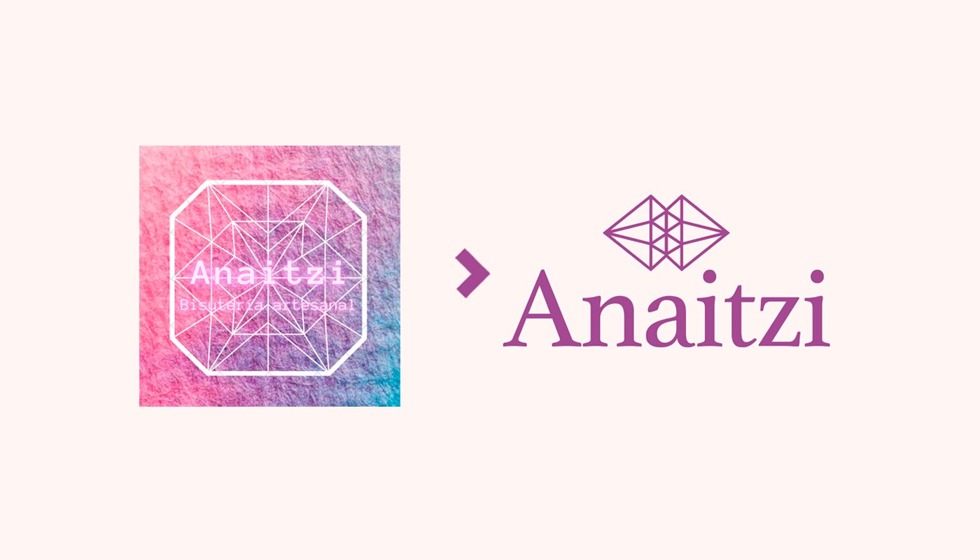 Logotipo para Anaitzi. Realizado por Agencia Diagonal en Castro Urdiales, Cantabria.