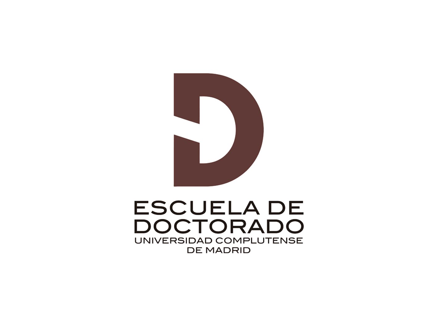 Logotipo de la Escuela de Doctorado de la Universidad Complutense de Madrid. Elaborado por Agencia Diagonal.