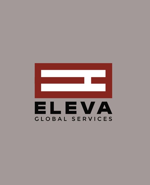 Logotipo de ELEVA, realizado por Agencia Diagonal en Castro Urdiales, Cantabria.