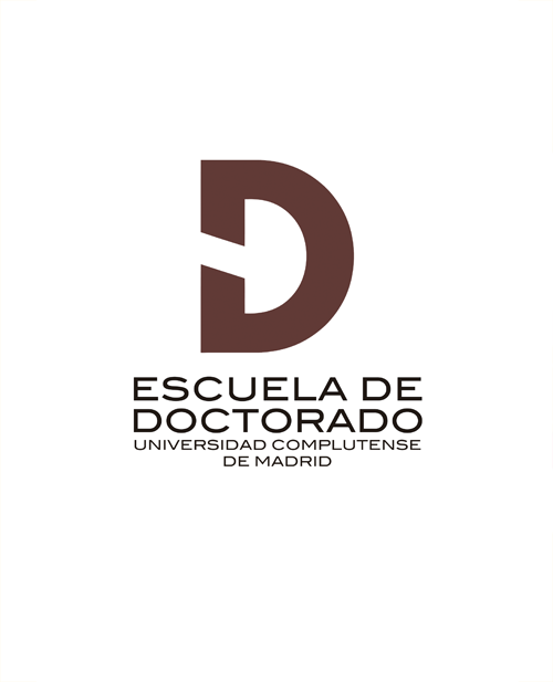 Logotipo de la Escuela de Doctorado de la Universidad Complutense de Madrid. Elaborado por Agencia Diagonal.